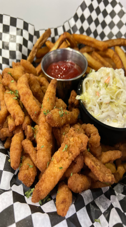 Beer-Battered Clam Strips