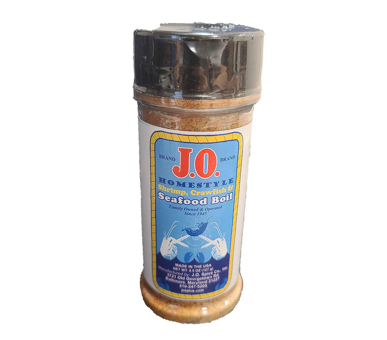 J.O. Seafood Boil Seasoning - 4.5oz - Shrimp Boat OC